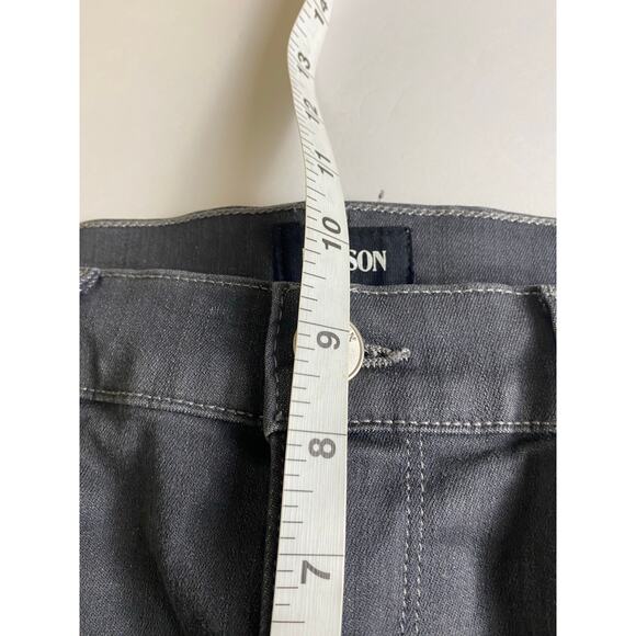Hudson Gray Nico Mid-Rise Skinny Ankle Raw Hem Jeans Size 28 - Picture 6 of 8